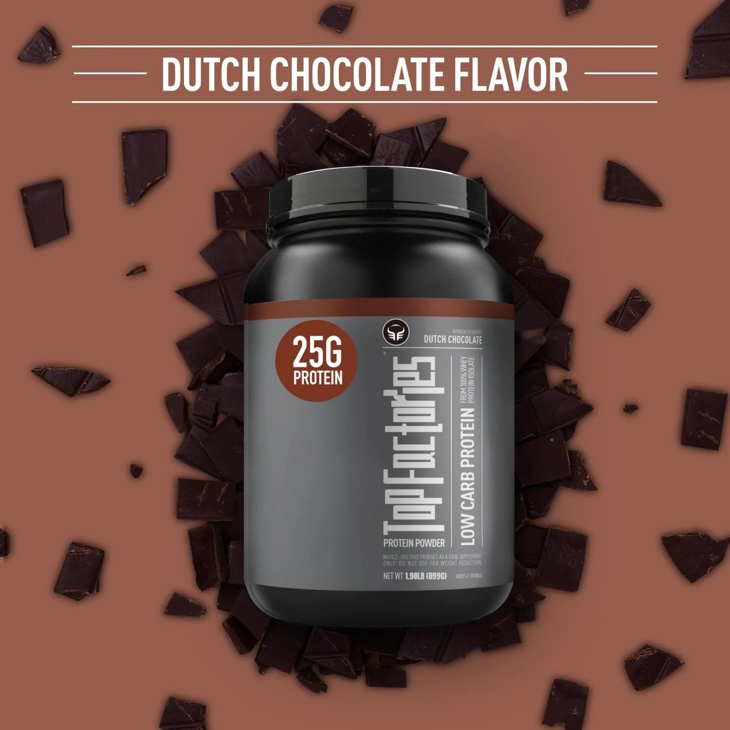 100% Whey Protein Powder Whey Mixture, Used before or after Exercise, Recovery Period, Chocolate Flavor