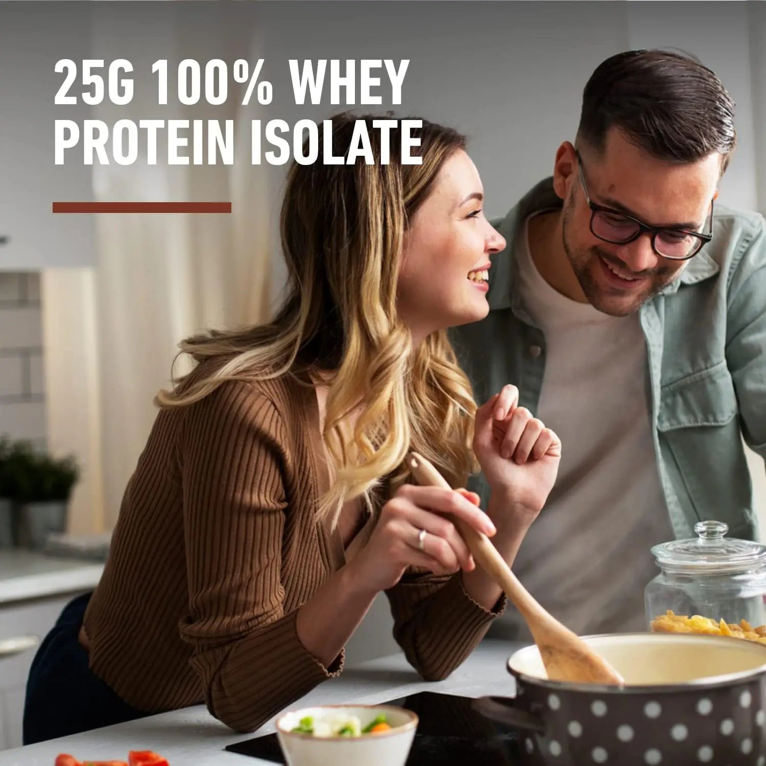 100% Whey Protein Powder Whey Mixture, Used before or after Exercise, Recovery Period, Chocolate Flavor
